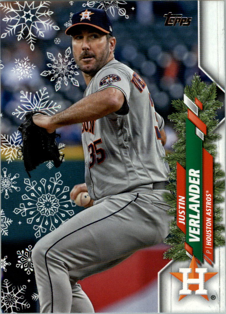 2020 Topps Walmart Holiday Baseball Card Pick (Base)