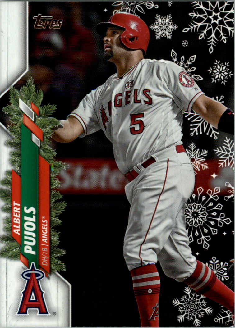 2020 Topps Walmart Holiday Baseball Card Pick (Base)