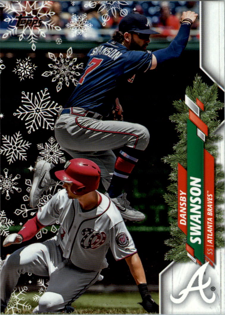 2020 Topps Walmart Holiday Baseball Card Pick (Base)