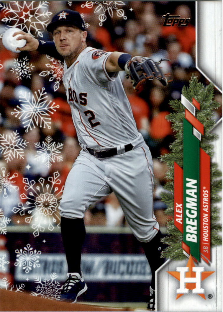 2020 Topps Walmart Holiday Baseball Card Pick (Base)