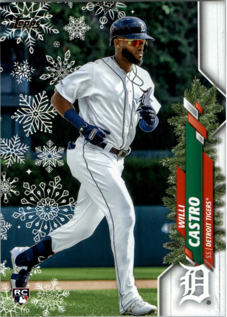 2020 Topps Walmart Holiday Baseball Card Pick (Base)