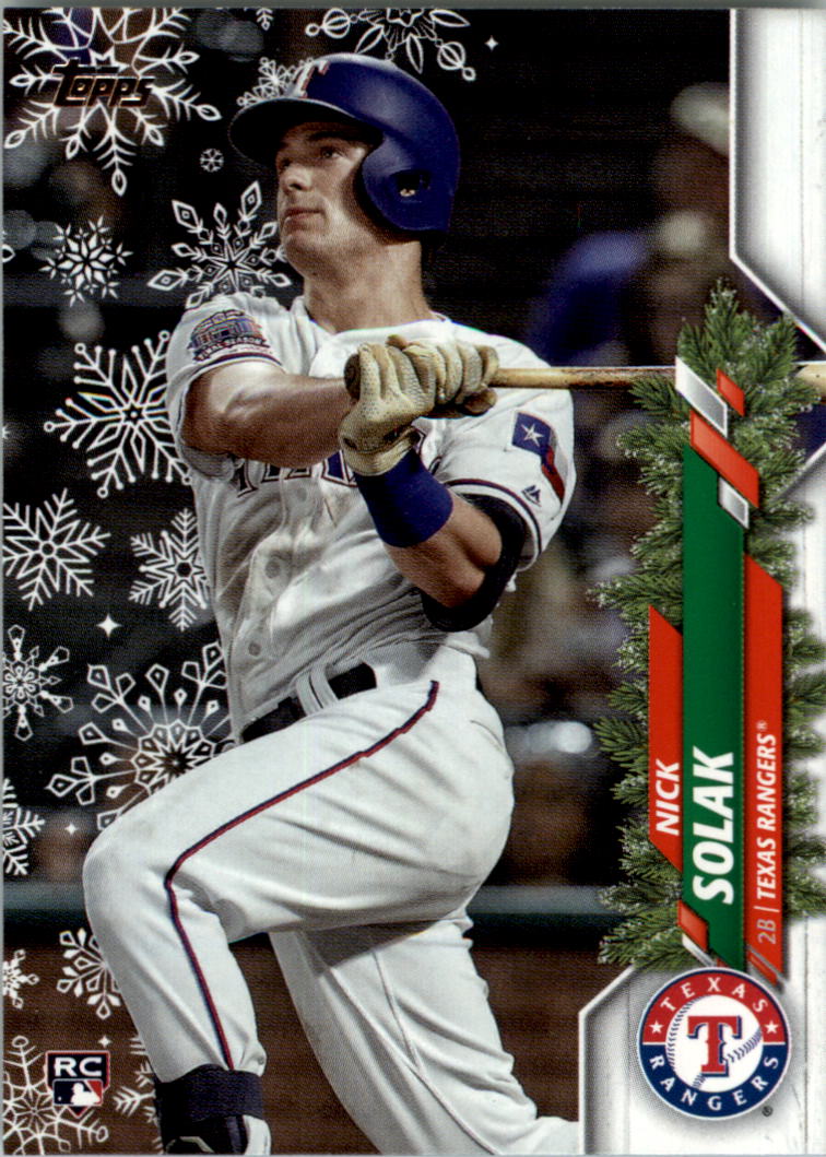 2020 Topps Walmart Holiday Baseball Card Pick (Base)