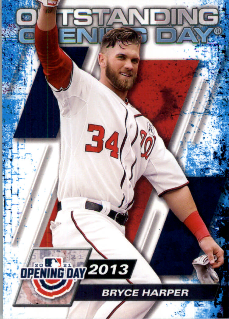 2021 Topps Opening Day Baseball "Outstanding Opening Days" Insert Cards - Picture 8 of 21