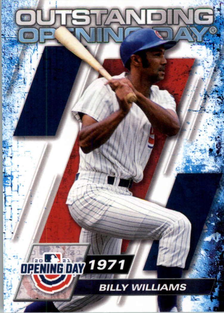 2021 Topps Opening Day Baseball "Outstanding Opening Days" Insert Cards - Picture 14 of 21