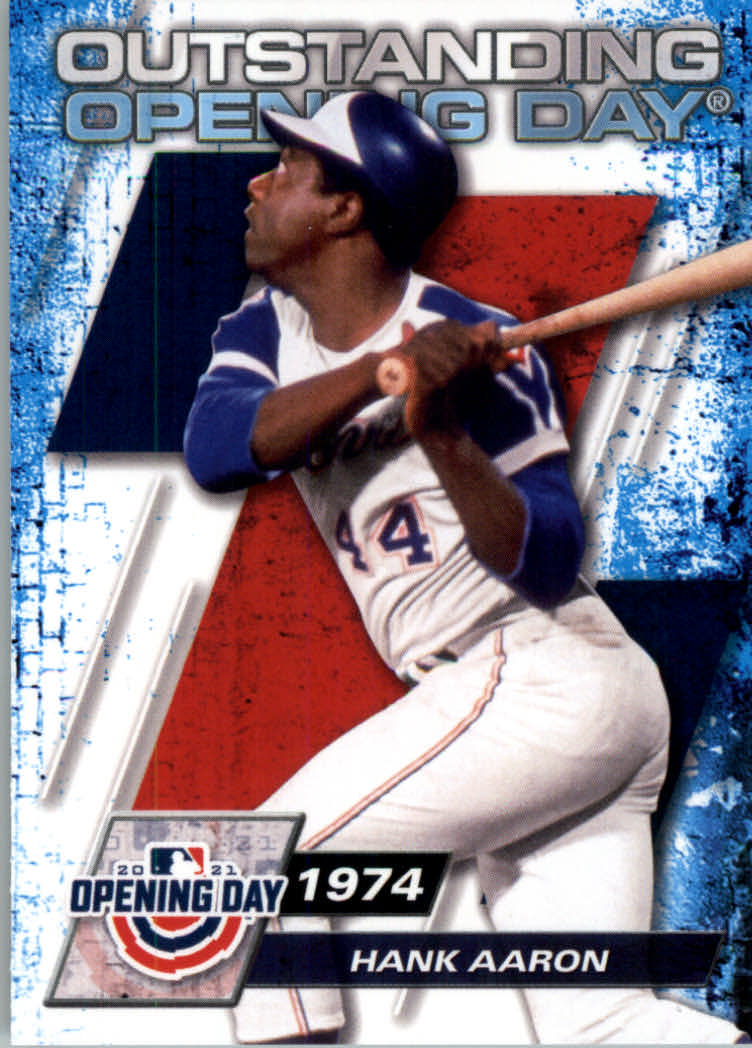 2021 Topps Opening Day Baseball "Outstanding Opening Days" Insert Cards - Picture 20 of 21