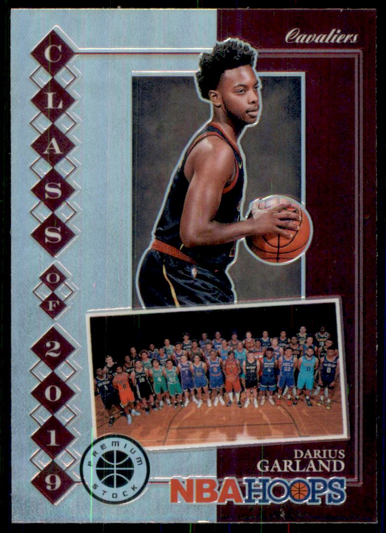 2019-20 Hoops Premium Stock Class of 2019 Holo #2 Darius Garland