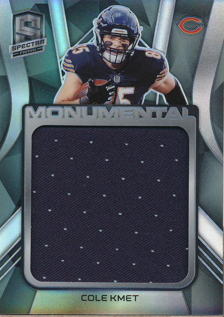2020 Panini Spectra Monumental Memorabilia #12 Cole Kmet