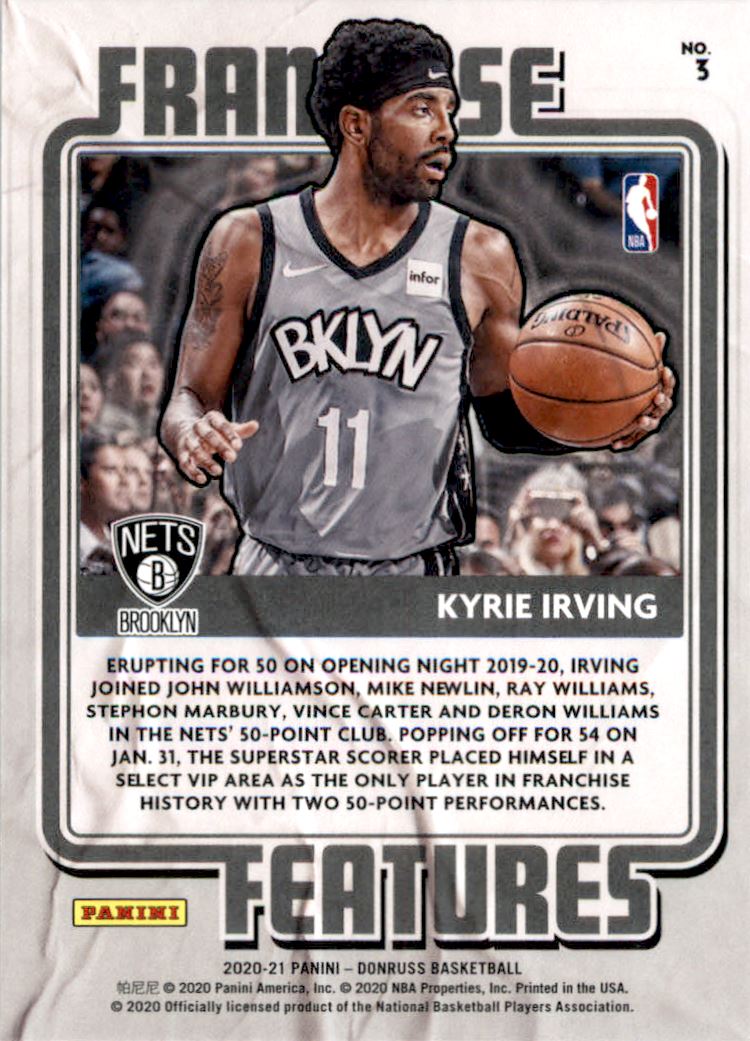 2020-21 Donruss Franchise Features #3 