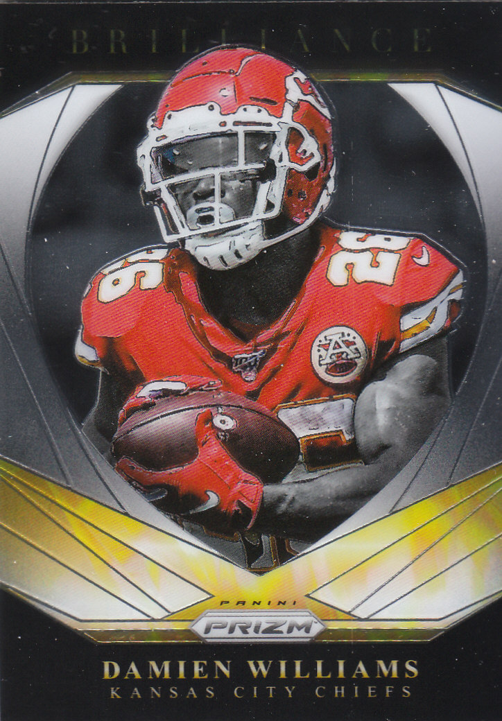 Tarjetas insertadas de fútbol americano Panini Prizm 2020 "Brilliance" - Imagen 2 de 19
