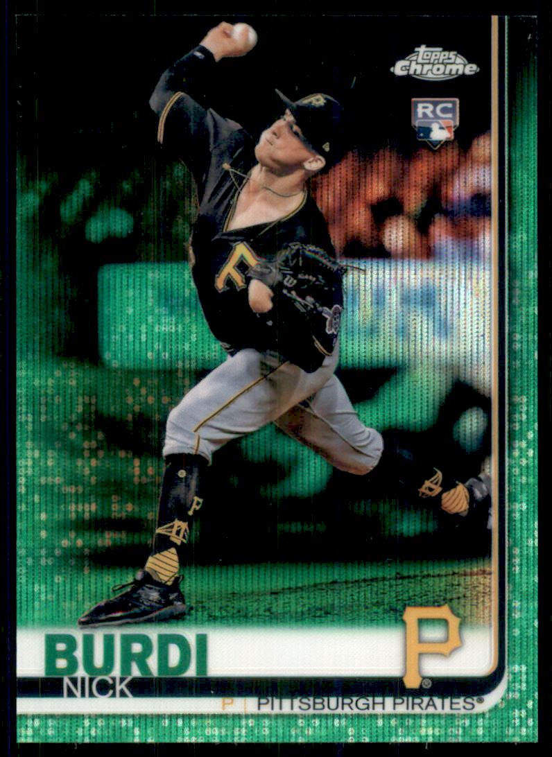 2019 Topps Chrome Green Wave Refractors #126 Nick Burdi