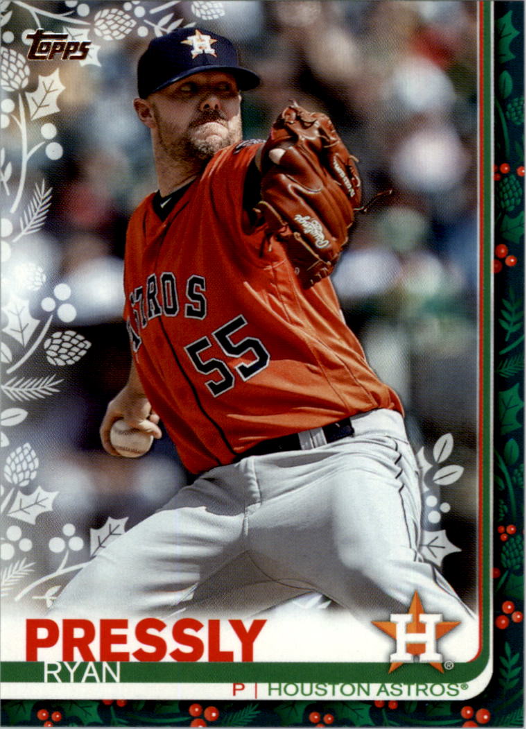 2019 Topps Walmart Holiday Baseball Card Pick (Base)