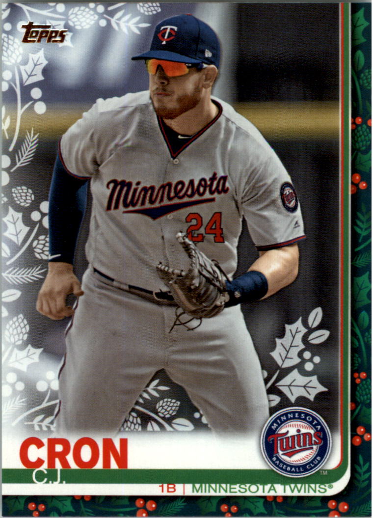 2019 Topps Walmart Holiday Baseball Card Pick (Base)