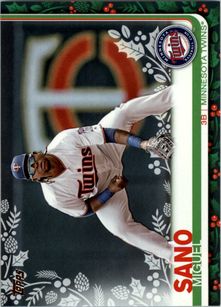 2019 Topps Walmart Holiday Baseball Card Pick (Base)