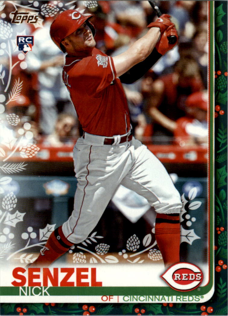 2019 Topps Walmart Holiday Baseball Card Pick (Base)