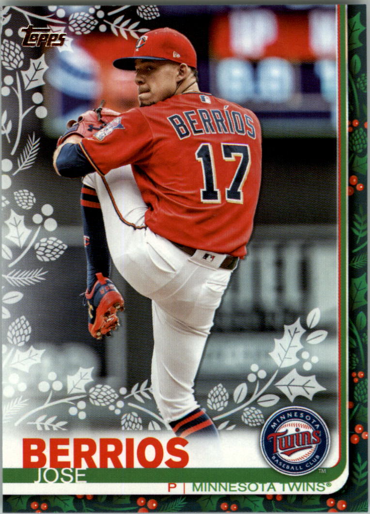 2019 Topps Walmart Holiday Baseball Card Pick (Base)