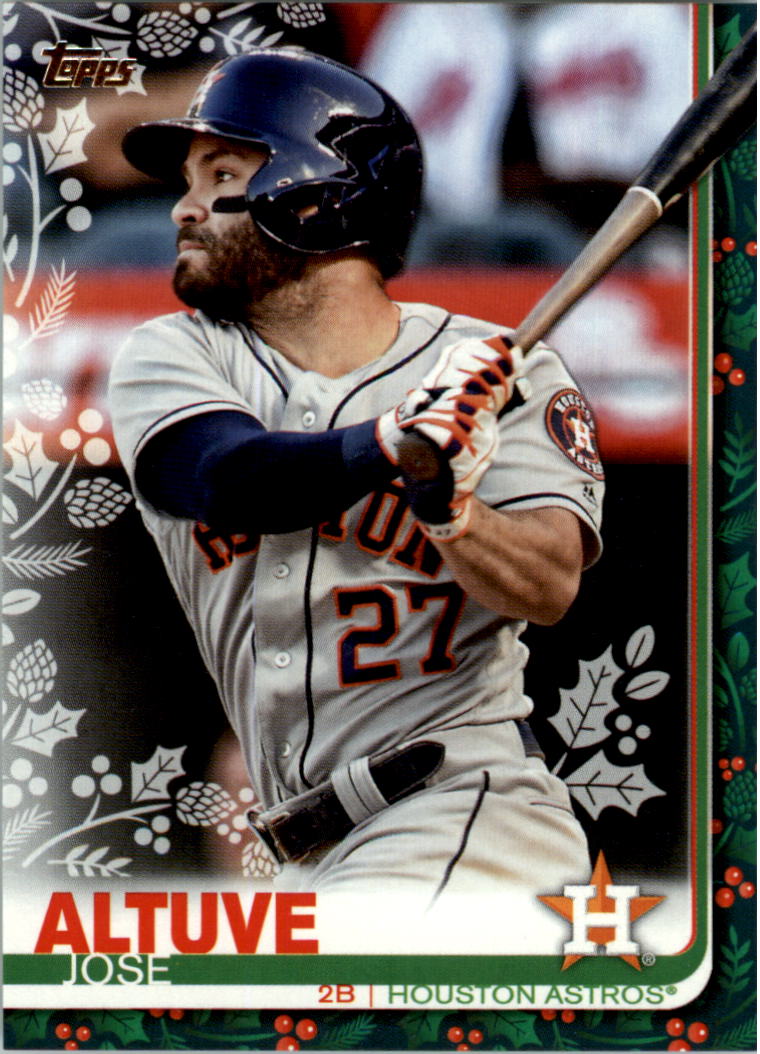 2019 Topps Walmart Holiday Baseball Card Pick (Base)