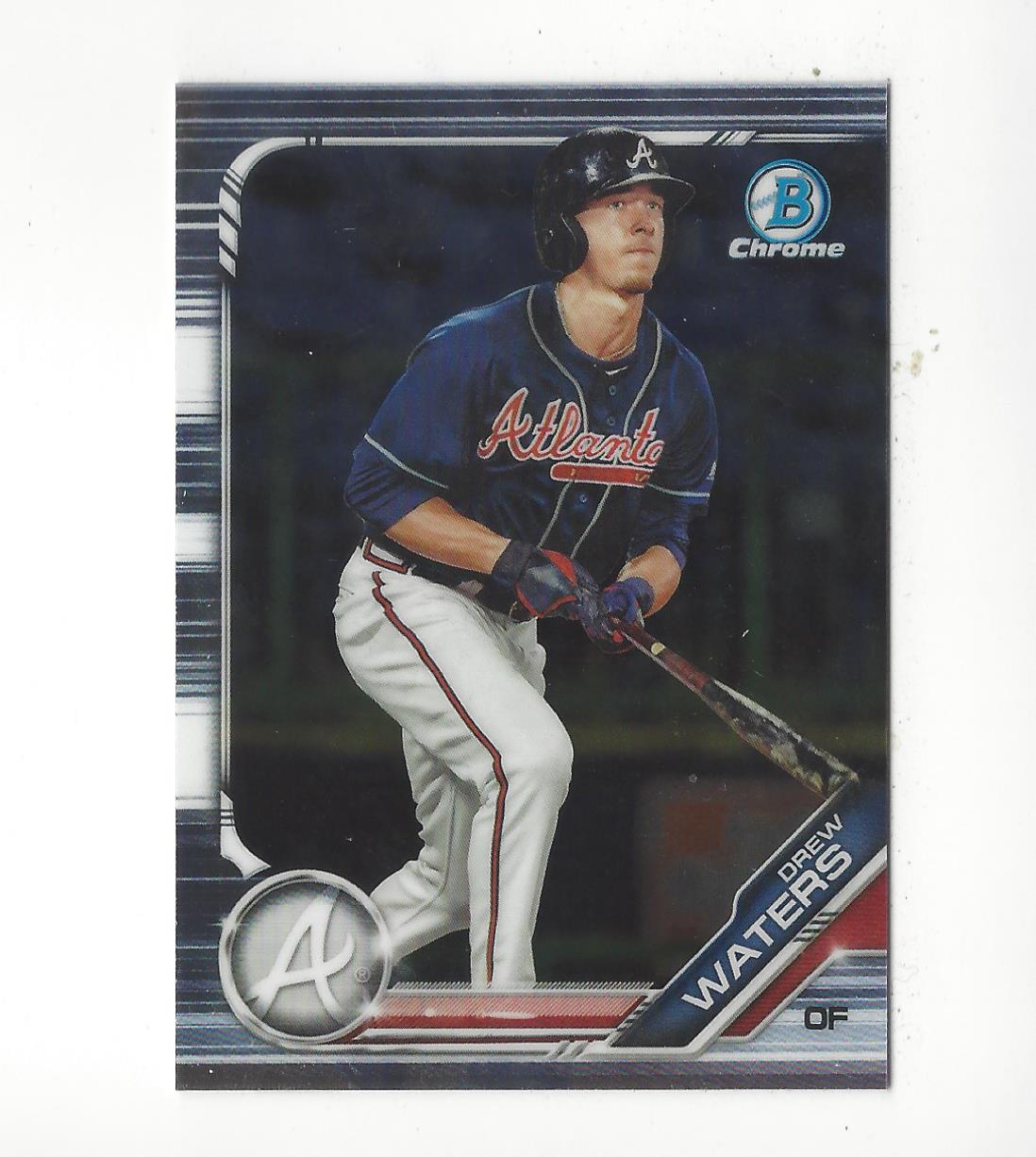 2019 Bowman Chrome Draft #BDC25 Drew Waters