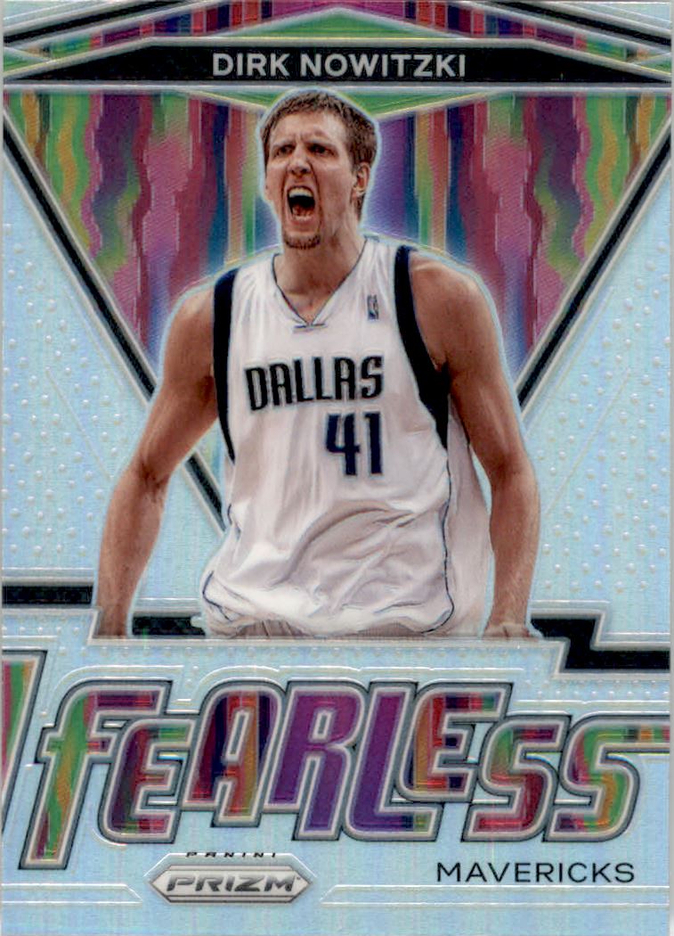 2020-21 Panini Prizm Fearless Prizms Silver #17 Dirk Nowitzki