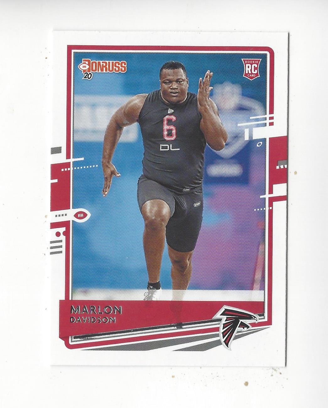 2020 Donruss #285 Marlon Davidson RC