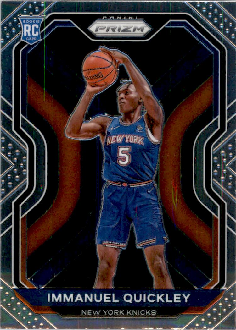 2020-21 Panini Prizm #296 Immanuel Quickley RC - NM-MT