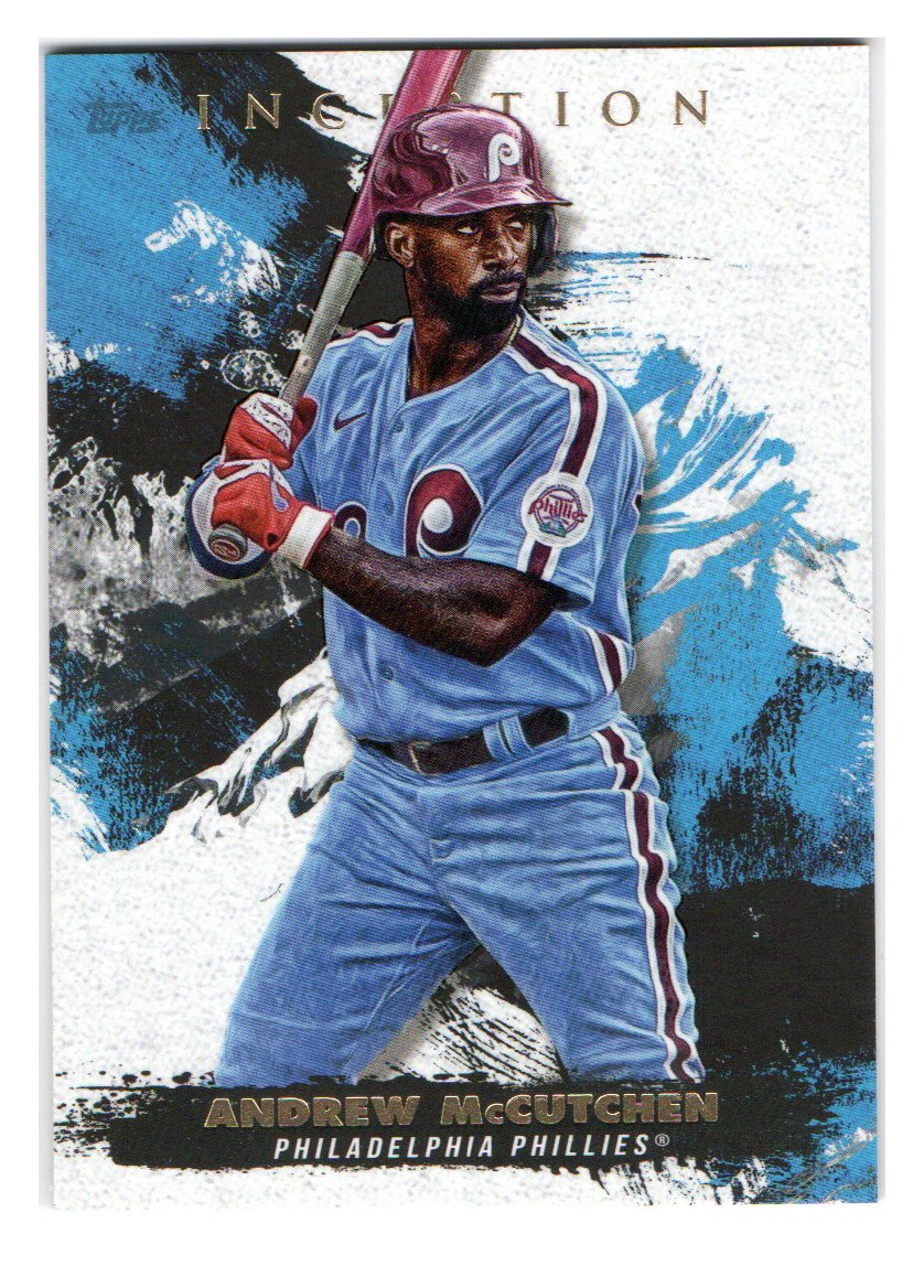 2021 TOPPS BIG LEAGUE BASEBALL ORANGE ANDREW McCUTCHEN PHILLIES #109