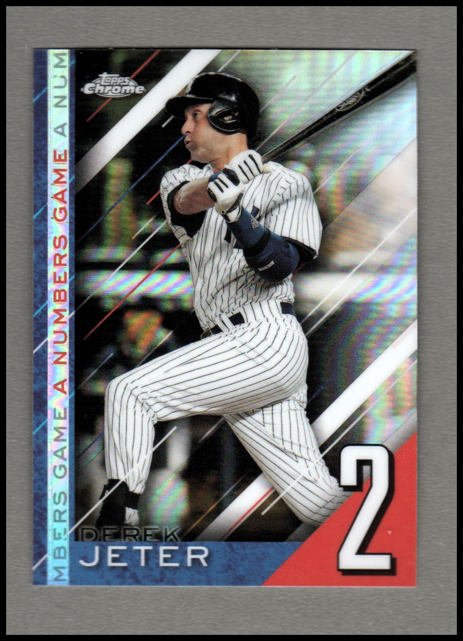 2020 Topps Chrome Update A Numbers Game YOU PICK - Picture 26 of 33