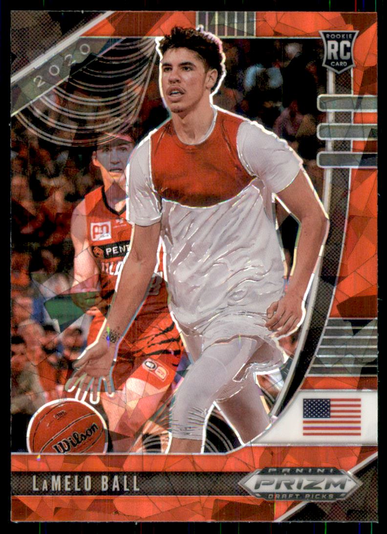 2020-21 Panini Prizm Draft Picks #43 LaMelo Ball - Rookie Year