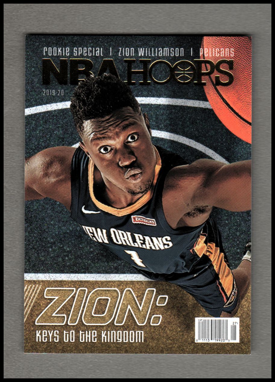 2019-20 Hoops Rookie Special #SPEC1 Zion Williamson - Keys to the Kingdom -  NM-MT