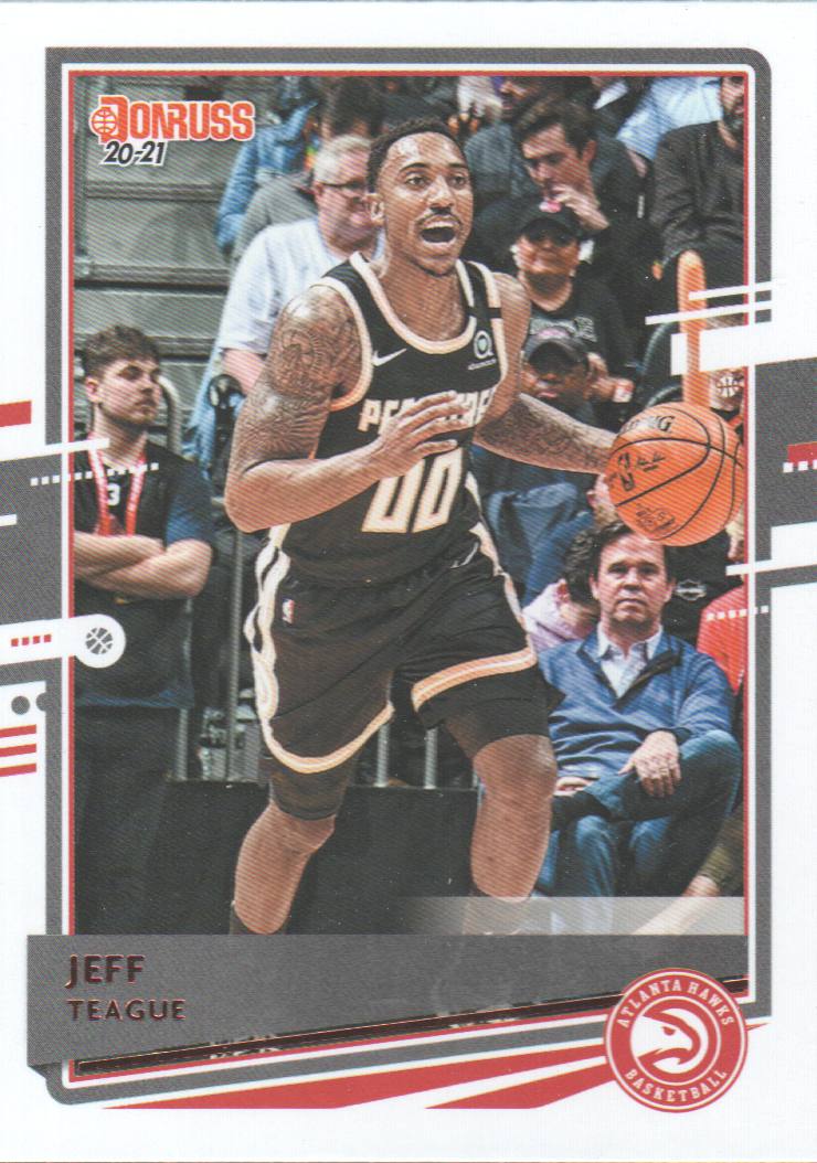 2020-21 Donruss Basketball #113 Jeff Teague - Picture 1 of 1