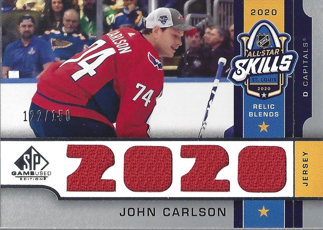 2020-21 SP Game Used '20 NHL All Star Skills Relic Blends #ASBJC John Carlson