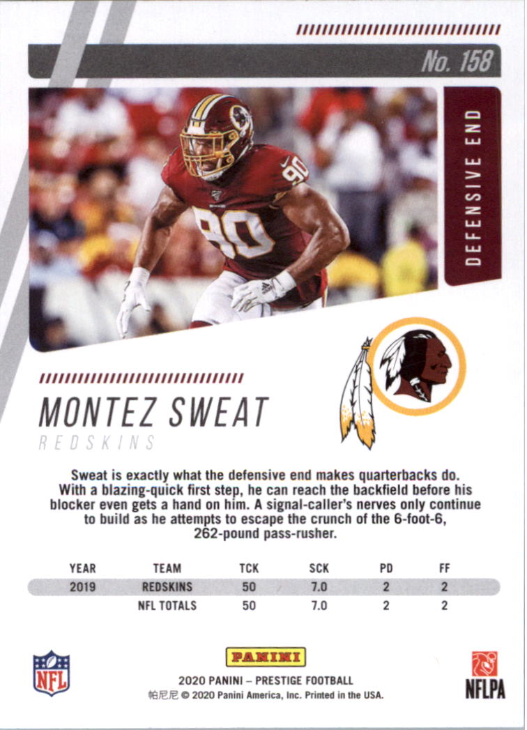 2020 Prestige Football Card Pick 101-330 - Bild 117 von 419
