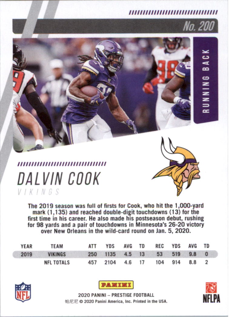 2020 Prestige Football Card Pick 101-330 - Bild 201 von 419