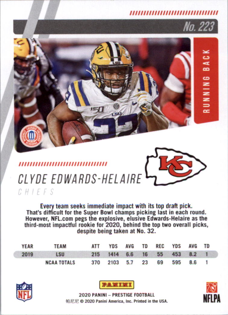 2020 Prestige Football Card Pick 101-330 - Bild 239 von 419