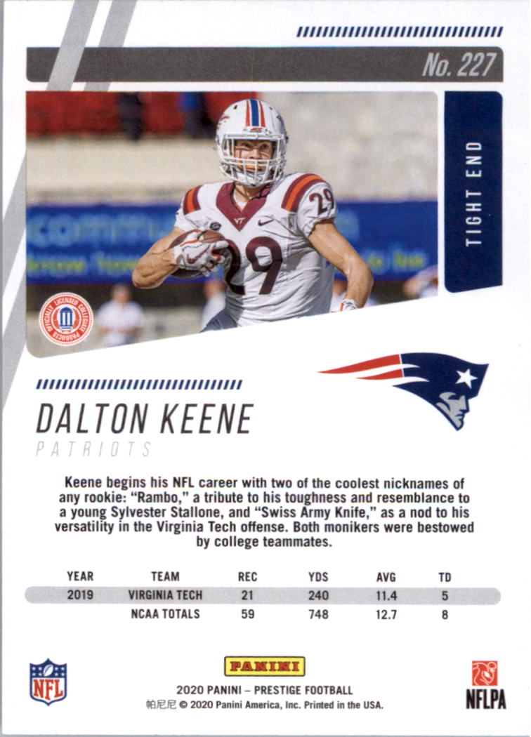2020 Prestige Football Card Pick 101-330 - Bild 247 von 419