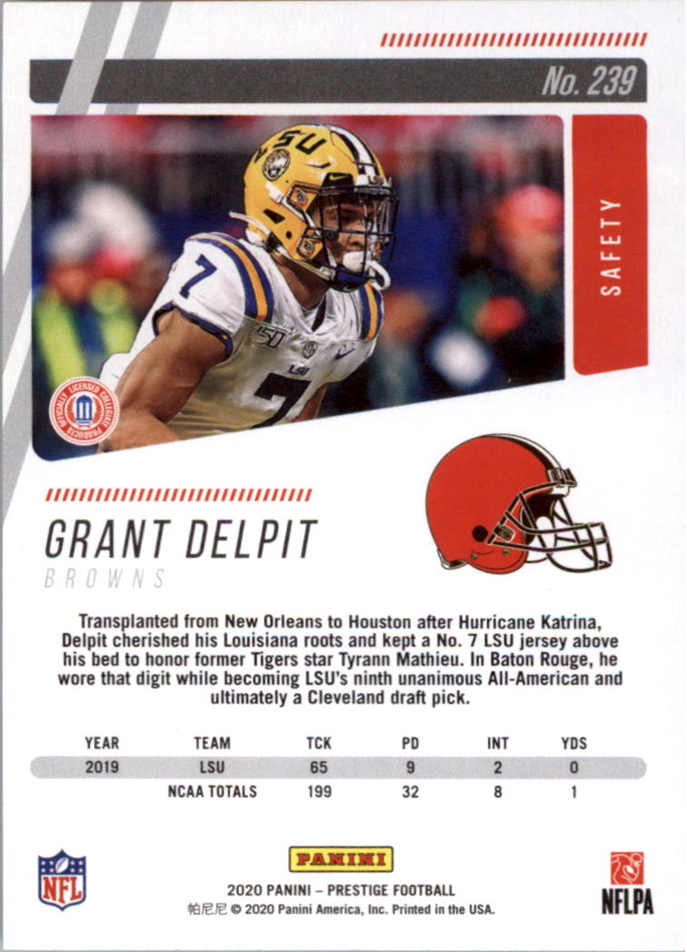2020 Prestige Football Card Pick 101-330 - Bild 267 von 419