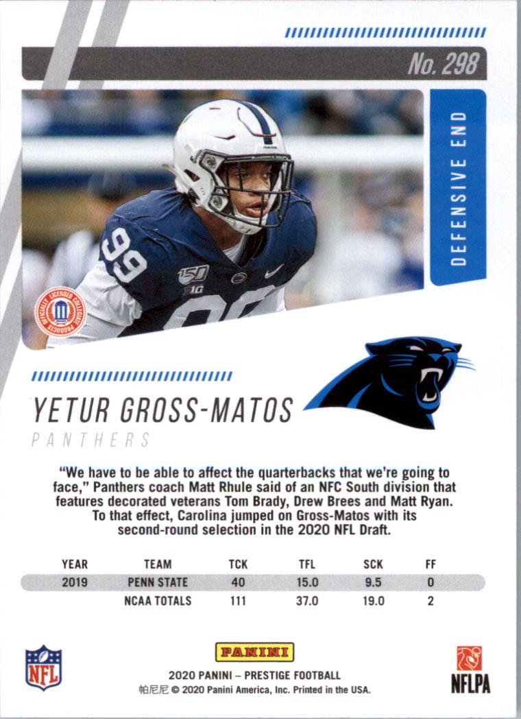 2020 Prestige Football Card Pick 101-330 - Bild 361 von 419