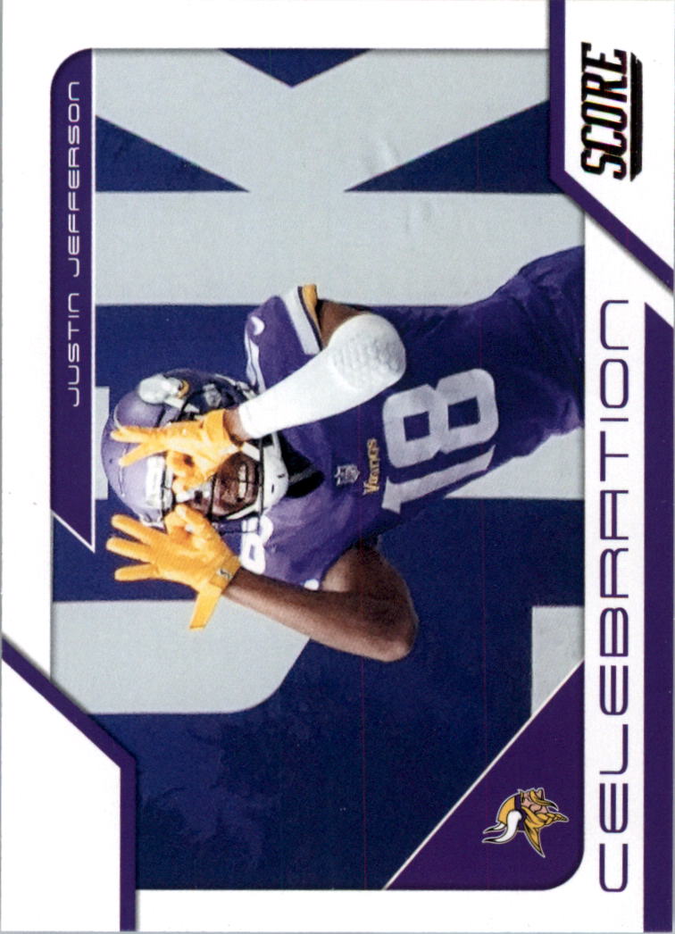 2021 Score Celebration #8 Justin Jefferson - NM-MT