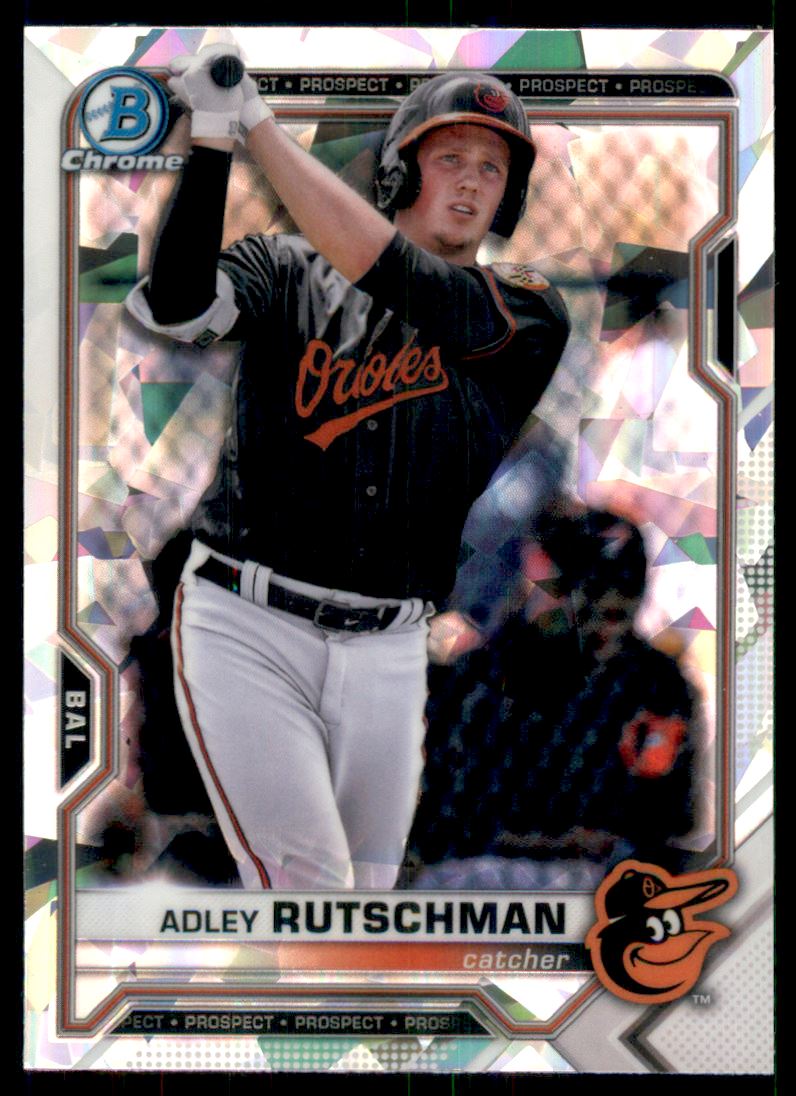 2021 Bowman Chrome Prospects Atomic Refractors #BCP121 Adley Rutschman