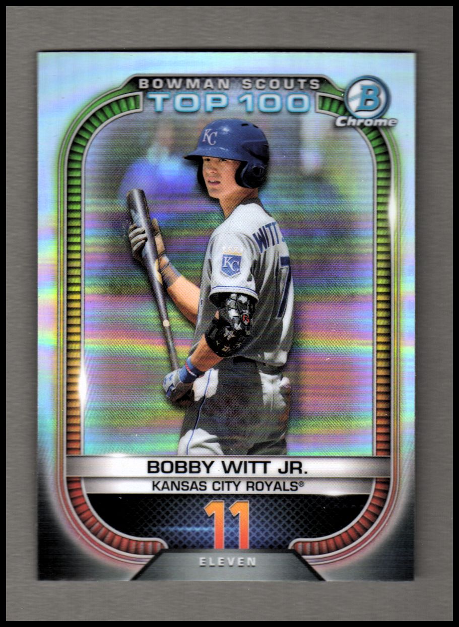 2021 BOWMAN CHROME BOBBY WITT JR. RC ROOKIE CARD at 's Sports  Collectibles Store