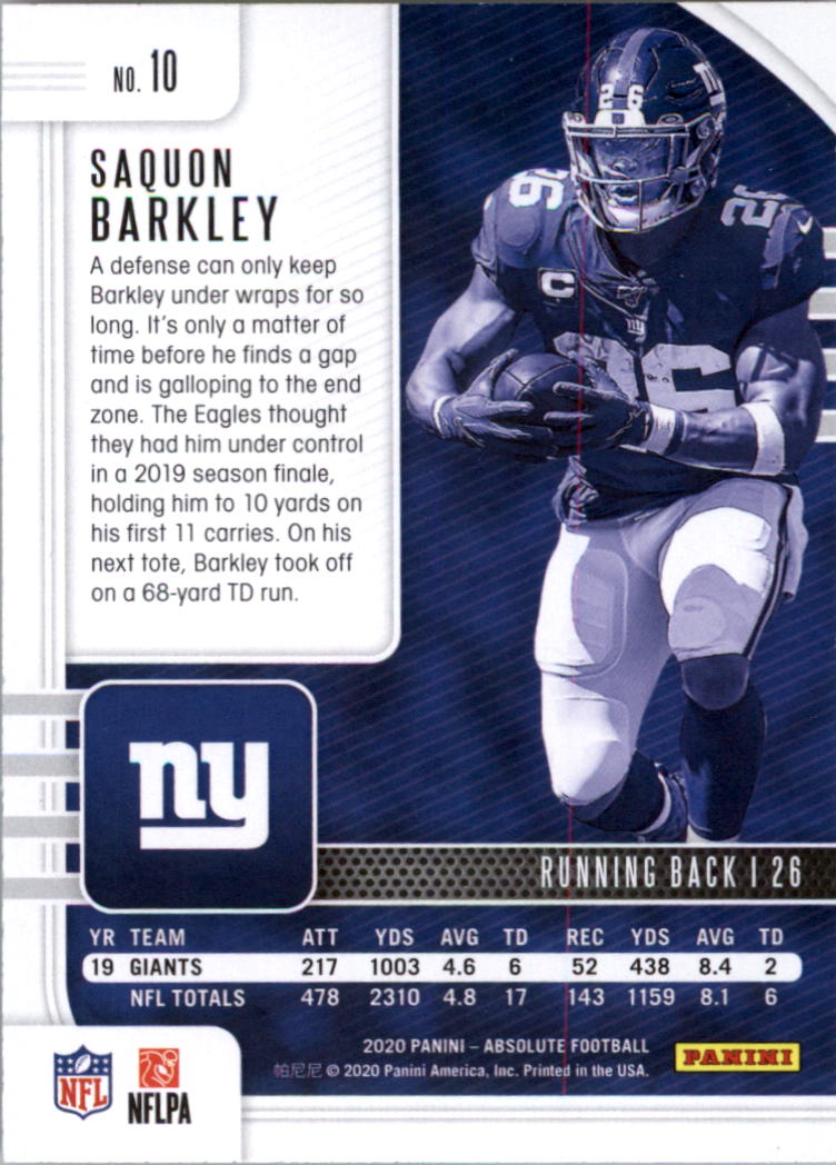 2020 Absolute Retail Football Card Pick (Inserts)