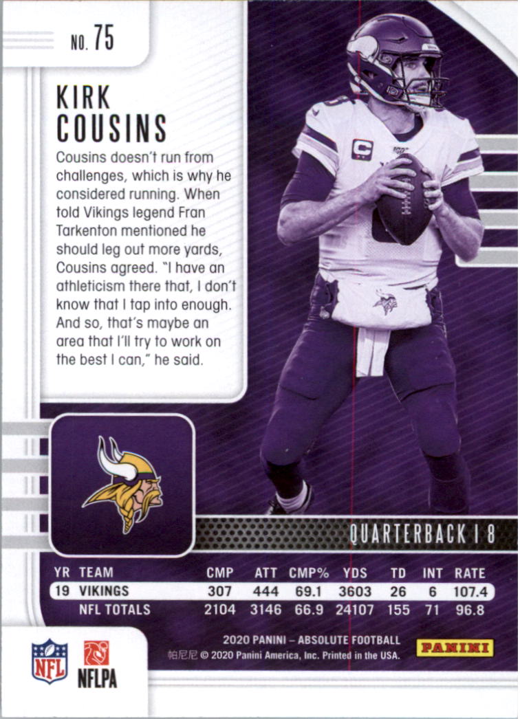 2020 Absolute Retail Football Card Pick (Inserts)