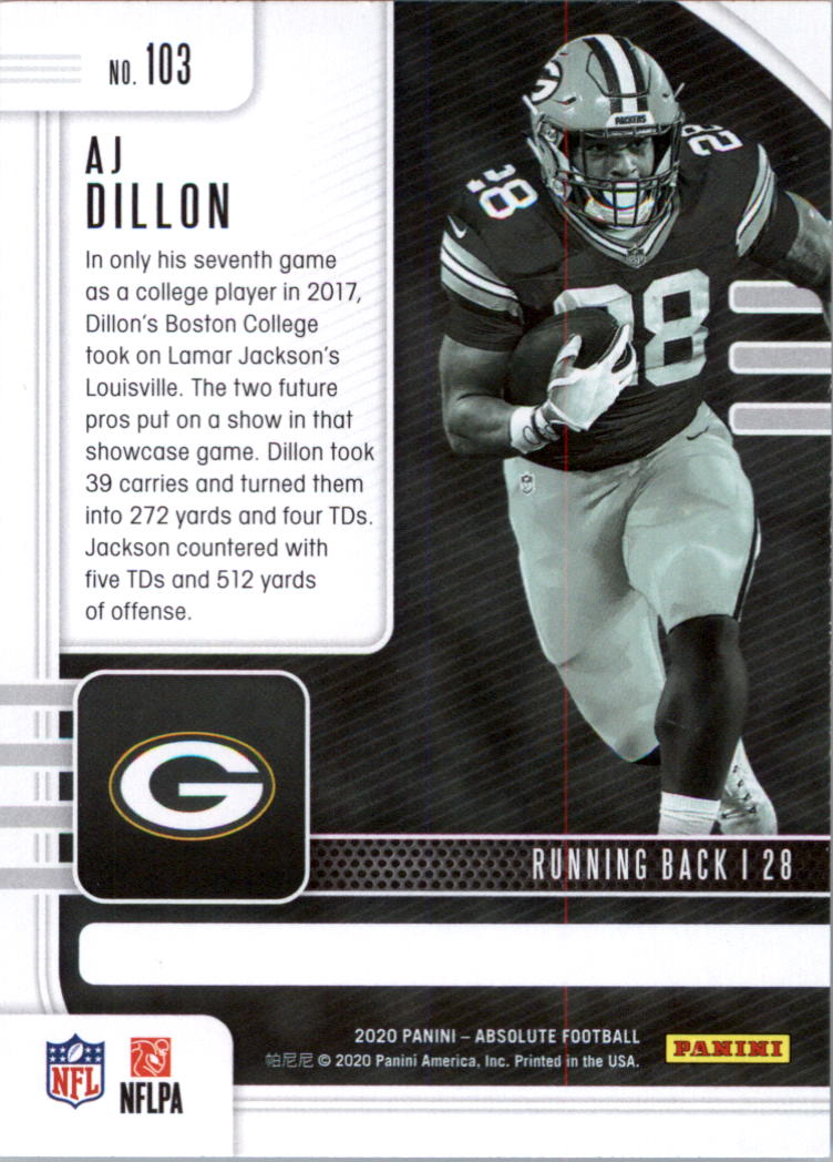 2020 Absolute Retail Football Card Pick (Inserts)