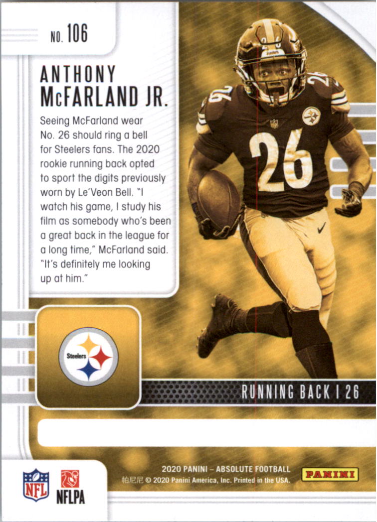 2020 Absolute Retail Football Card Pick (Inserts)