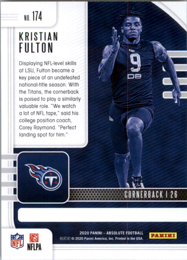 2020 Absolute Retail Football Card Pick (Inserts)