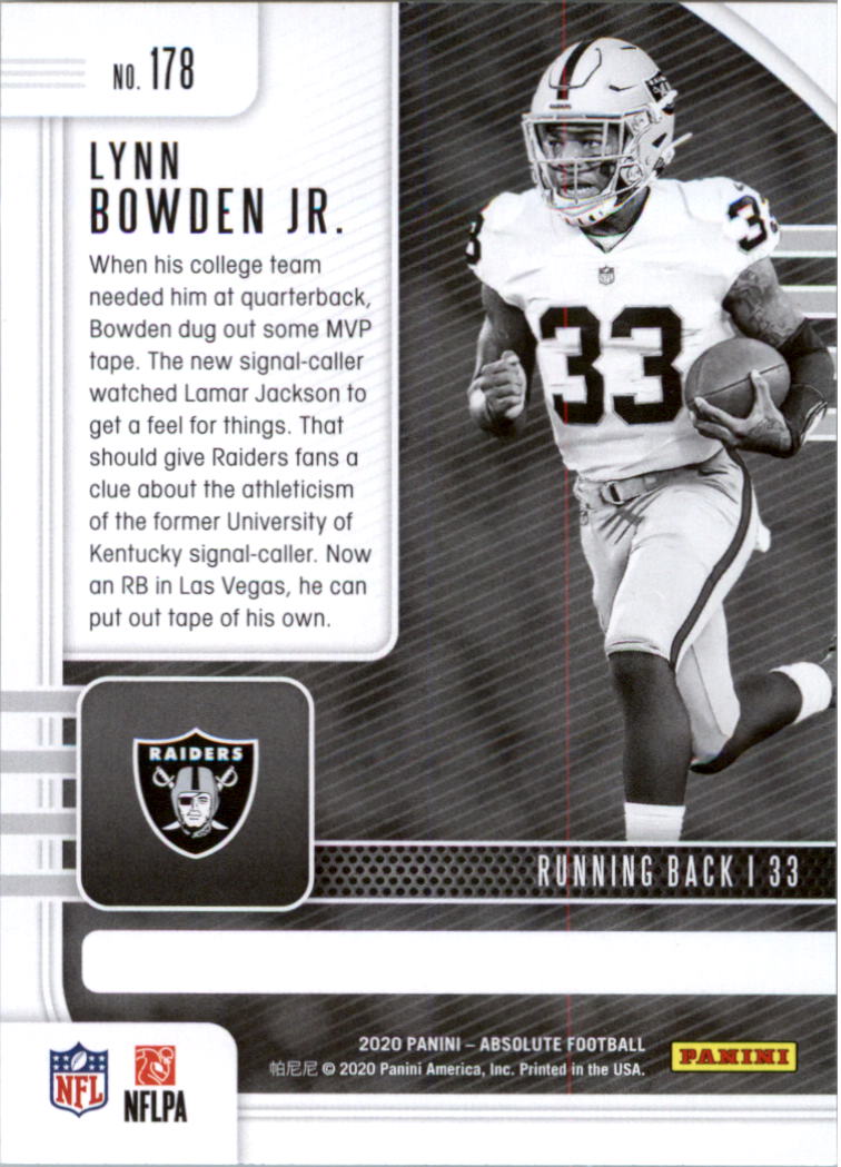 2020 Absolute Retail Football Card Pick (Inserts)