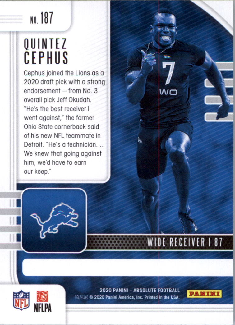 2020 Absolute Retail Football Card Pick (Inserts)