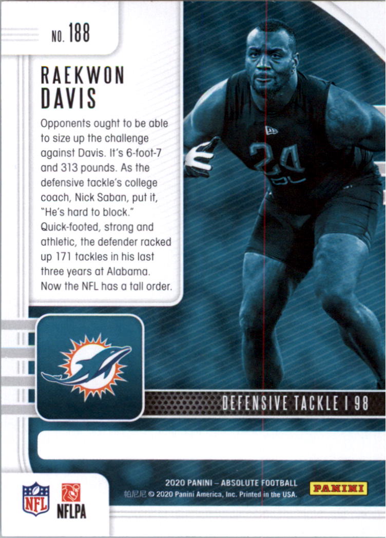 2020 Absolute Retail Football Card Pick (Inserts)