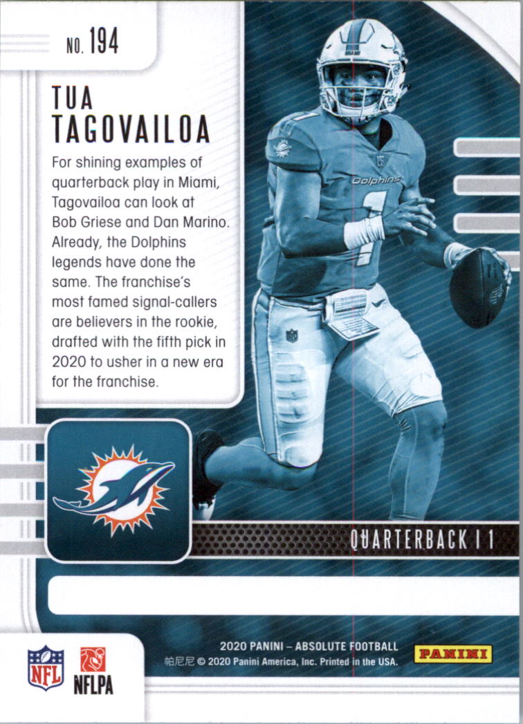 2020 Absolute Retail Football Card Pick (Inserts)