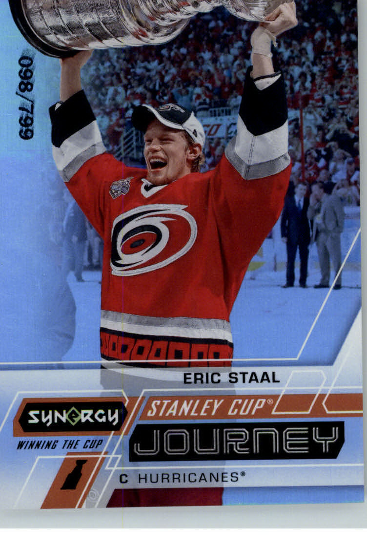 2020-21 Synergy Stanley Cup Journey Winning the Cup #CJES Eric Staal