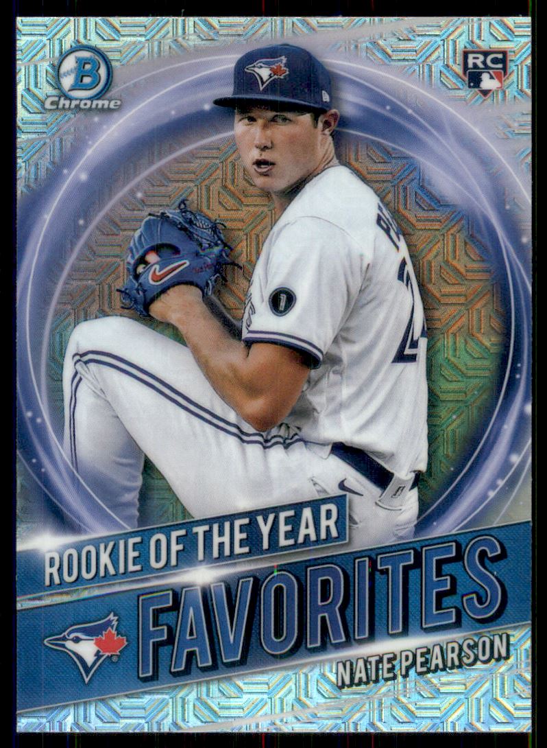 Nate Pearson Topps Chrome Rookie 2021